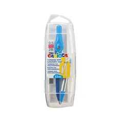 Compasso Carioca com Mina Automática + Recarga 2B 0,5mm