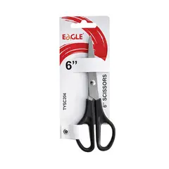 Tesoura 16cm Eagle Preto