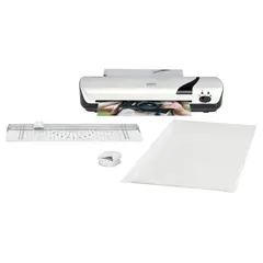 Pack Plastificadora Inspire+ A4 125mic + Cisalha A4 Branco