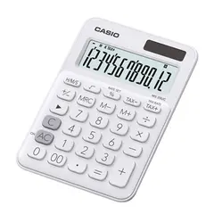 Calculadora Secretária Casio MS20UCWE Branco 12 Dígitos
