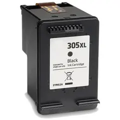 Tinteiro Compatível HP 305XL Preto 3YM62A 650 Pág.