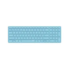Teclado Wireless E9700M Ultra-Slim Azul