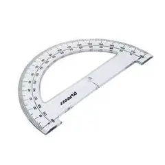 Transferidor Cristal Red SmartD 180 Graus 15cm 1un