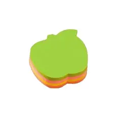 Bloco de Notas Aderentes 70x70mm Maçã - 200 Folhas | Marca 256 na bluepixel.pt