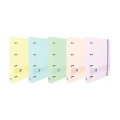 Dossier A4 Polyfoam Oxford Live&Go com Recarga Cores Pastelem | Loja BluePixel