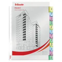 Bolsas Catálogo A4 085mic com Separadores - Pack de 12 unidades | Marca 205