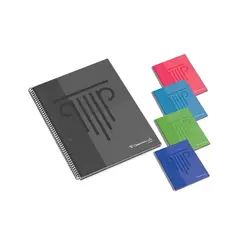 Caderno Espiral A4 Quadriculado Ambar WB Sortido - Marca 103 | Loja BluePixel