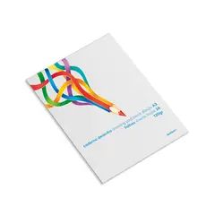 Bloco de Desenho A3 120g Colado Ambar School | Material Escolar de Qualidade