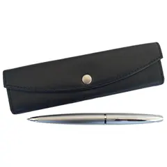 Esferográfica +  Bolsa Cross ATX Cromado Fosco