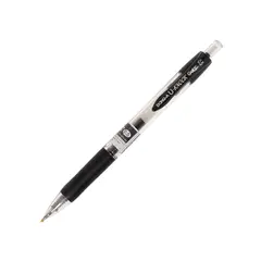 Esferográfica Gel Dong-A U-Knock M Retrátil Preto 0,5mm 12un