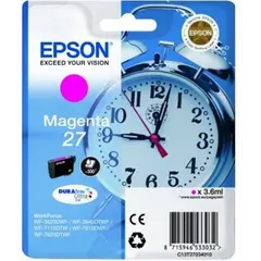 Tinteiro EPSON 27 Magenta + Alarme RF - WF36xx/7110/7210/76xx/77xx