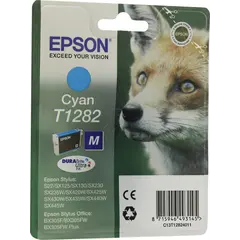 Tinteiro EPSON T1282 Ciano M + Alarme RF - Stylus S22/SX42xW/BX305