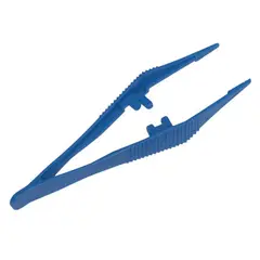 Pinça em Plástico Azulem Esterilizável | Ferramenta Médica de Qualidade na bluepixel.pt