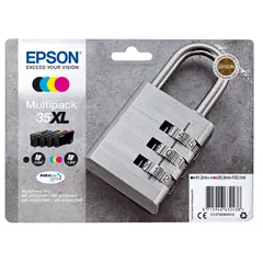 Tinteiro EPSON 35 Multipack 4 Cores XL + Alarme RF - WF-47xx
