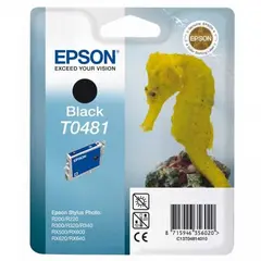 Tinteiro EPSON T0481 Preto + Alarme RF - Stylus Photo R200/220/300/320/340, RX500/600//620/640