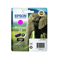 Tinteiro EPSON 24 Magenta Claro XL + Alarme RF- Expression Photo XP-55/750/760/850/860/950/960