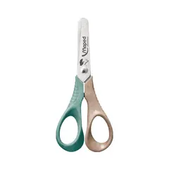 Tesoura Maped Smiling Planet 12cm para Esquerdinos | Material Escolar de Qualidade