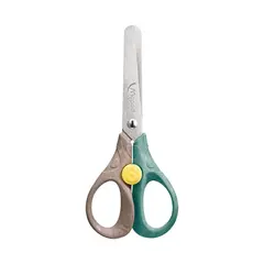 Tesoura Maped Security Smiling Planet 13cm - Ferramenta de Corte Ecológica para Escola e Trabalho