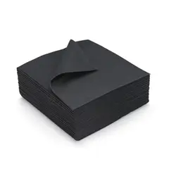 Guardanapos 40x40 Preto P&P - Pack 120 unidades | Loja BluePixel