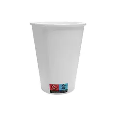 Copos de Papel Branco 240ml (8oz) - Pack 50 | Ideal para Bebidas Quentes e Frias | bluepixel.pt