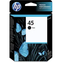 HP 45 original Ink cartridge 51645AE black high capacity 42ml 930 pages 1-pack