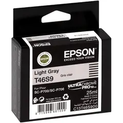 EPSON 1LB Singlepack Light Gray T46S9 UltraChrome Pro 10 ink 26ml