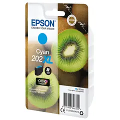 Tinteiro EPSON 202 Ciano XL + Alarme RF - Expression Premium XP-600x/610x