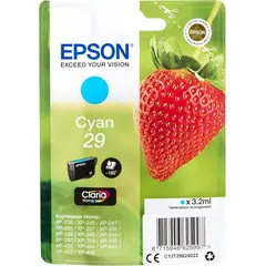 Tinteiro EPSON 29 Ciano - Expression Home XP-255/257/352/355/452/455