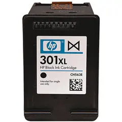 HP 301XL original Ink cartridge CH563EE 301 black high cap 480 pages 1-pack Blister multi tagHP 301XL
