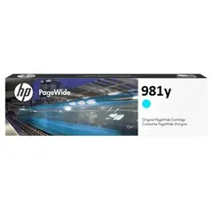 HP 981Y original Extra High Yield Cyan PageWide Cartridge L0R13A