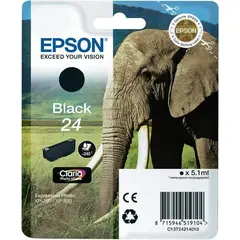 Tinteiro EPSON 24 Preto - Expression Photo XP-55/750/760/850/860/950/960