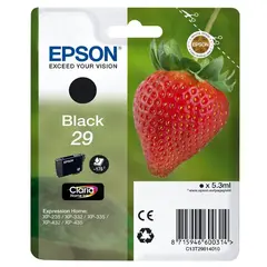 Tinteiro EPSON 29 Preto XL + Alarme RF - Expression Home XP-255/257/352/355/452/455