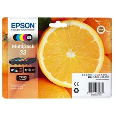 Tinteiro EPSON 33 Multipack 5 Cores - Expression Home XP-530/630/635/830/900/7100