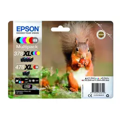 Tinteiro EPSON 378 Multipack 6 Cores XL + Alarme RF - XP-8500/8600/8605