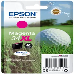 Tinteiro EPSON 34 Magenta XL + Alarme RF - WorkForce Pro WF-3720/3725