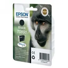 Tinteiro EPSON T0891 Preto + Alarme RF - Stylus S2x, SX1xx/2xx/4xx & Stylus Office BX300F