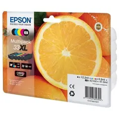 Tinteiro EPSON 33 Multipack 5 Cores XL + Alarme RF - XP-530/540/630/635/645/830/900/7100