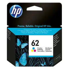 HP 62 Tri-color Original Ink Cartridge