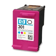 HP 301 original Ink cartridge CH562EE 301 tri-colour standard capacity 3ml 165 pages 1-pack Blister multi tag