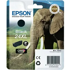 Tinteiro EPSON 24 Preto XL - Expression Photo XP-55/750/760/850/860/950/960