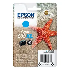 EPSON 4LB Singlepack Cyan 603XL Ink w/s