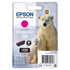 Tinteiro EPSON 26 Magenta - Expression Premium XP-5xx/6xx/7xx/8xx