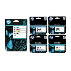 HP 963 CMYK Original Ink Cartridge 4-Pack