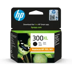 HP 300XL original Ink cartridge CC641EE 301 black high capacity 12ml 600 pages 1-pack Blister multi tag