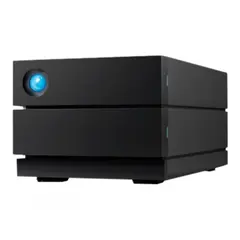 LACIE 2big RAID 8TB USB-C 3.5inch hot swappable IronWolf Pro drives 7.2rpm 5 year data recovery included
