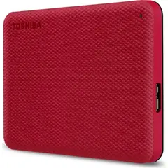 TOSHIBA Canvio Advance 2TB 2.5inch External Hard Drive USB 3.2 Gen1 Red