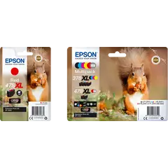 Tinteiro EPSON 478 Vermelho XL + Alarme RF - Expression Photo HD XP-15000