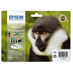 Tinteiro EPSON T0895 Multipack 4 Cores - Stylus S2x, SX1xx/2xx/4xx & Stylus Office BX300F