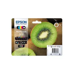 Tinteiro EPSON 202 Multipack 5 Cores XL + Alarme RF - XP-6000/5/6100/5