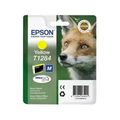 Tinteiro EPSON T1284 Amarelo M + Alarme RF - Stylus S22/SX42xW/BX305